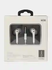 Проводные внутриканальные наушники со встроенным микрофоном Stereo Music Earphone M30