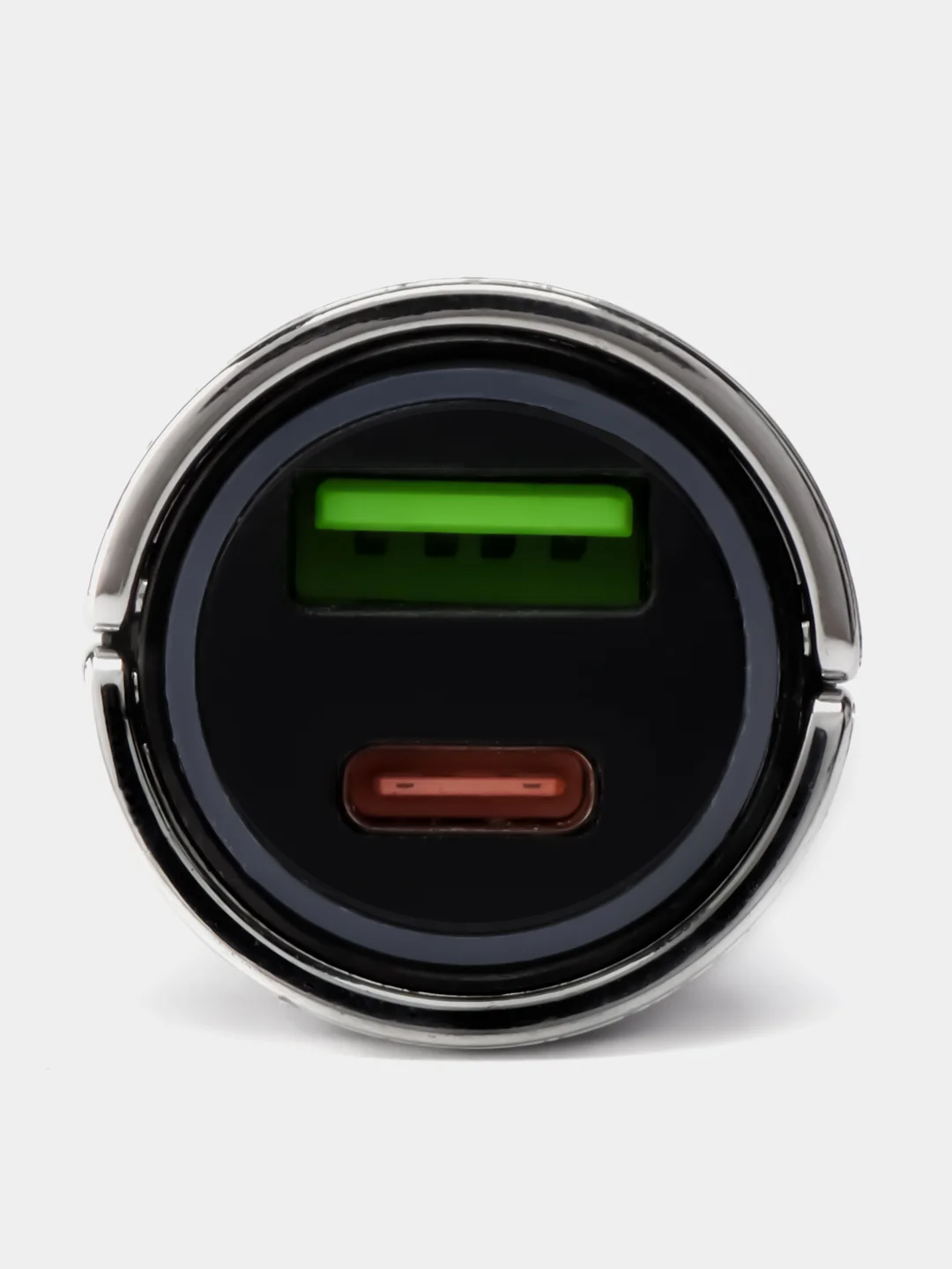 Автомобильное зарядное устройство Т-061 с быстрой зарядкой USB-USB-Type- C