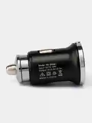 Автомобильное зарядное устройство Т-061 с быстрой зарядкой USB-USB-Type- C