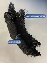 Прозрачный сумка женская из бусин, ручной работы