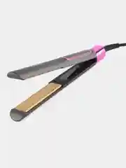 Розовый профессиональный выпрямитель для волос CRONIER CR - 930, плойка, утяжок для волос