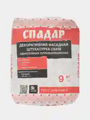 Декоративная фасадная штукатурка СК450 однослойная теплоизоляционная "СПАДАР"