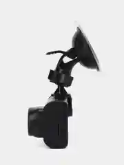 Серый видеорегистратор автомобильный Full HD камера салона и заднего вида