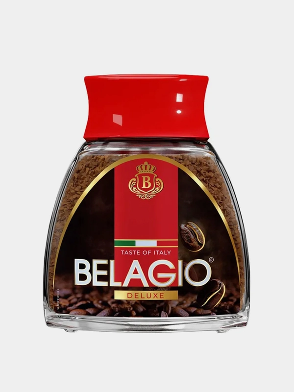 Кофе растворимый Belagio Deluxe, сублимированный, 180 г