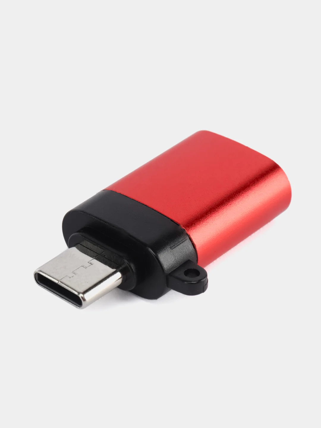 Красный адаптер переходник USB Type C на USB 3.0 otg