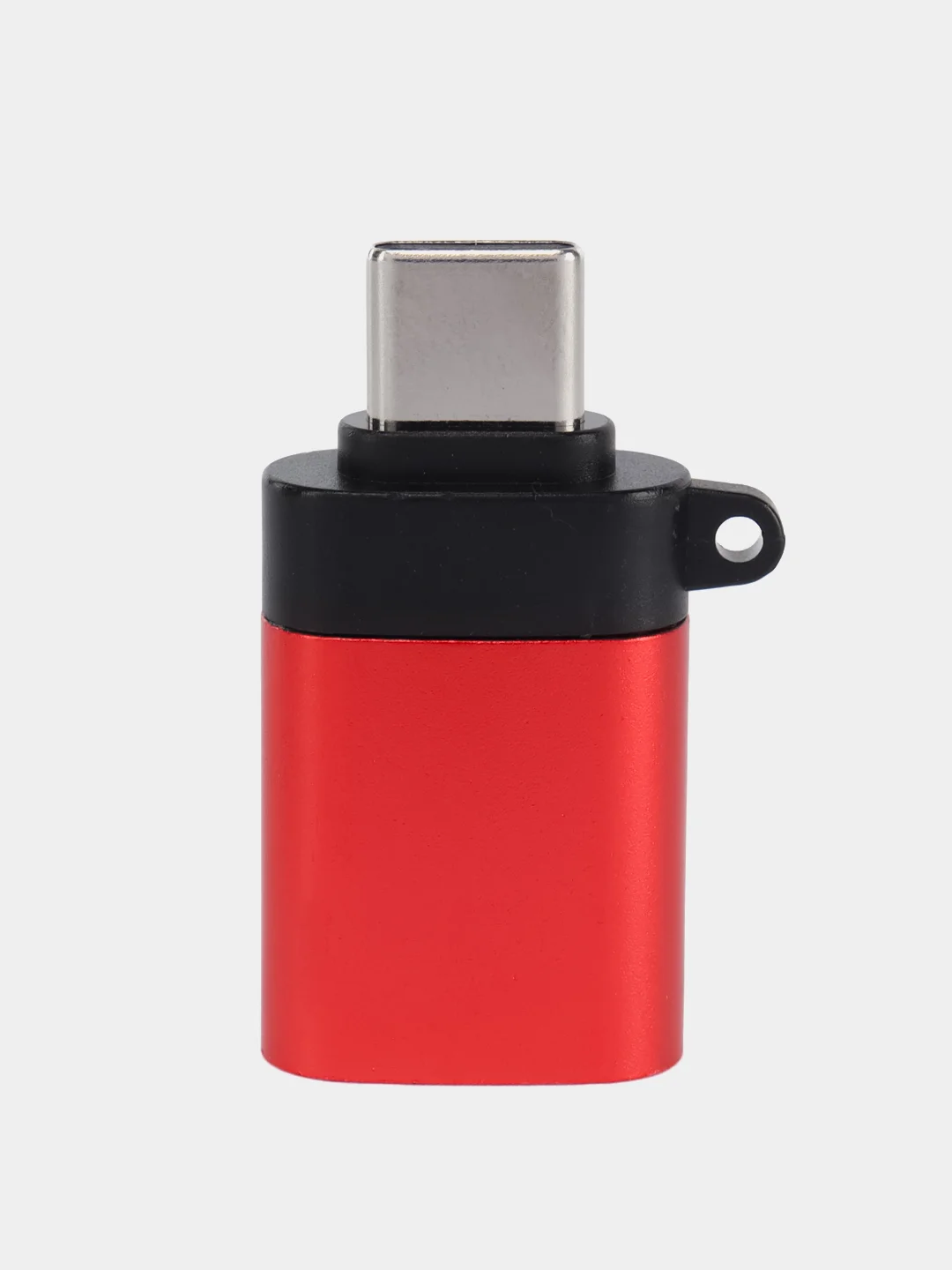Красный адаптер переходник USB Type C на USB 3.0 otg