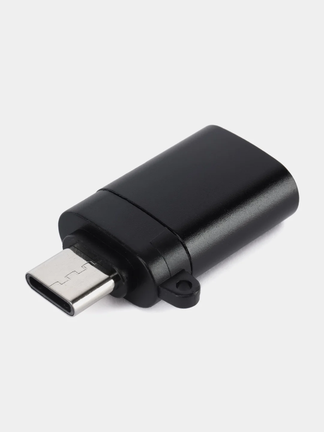 Черный адаптер переходник USB Type C на USB 3.0 otg