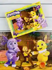 Пазл Лунтик 104 Мозаика Игра Мульт Луня Мила Кузя Паззл