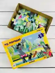Пазл Мозаика Головоломка Ну погоди Волк Заяц Игра мульт