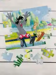Пазл Мозаика Головоломка Ну погоди Волк Заяц Игра мульт