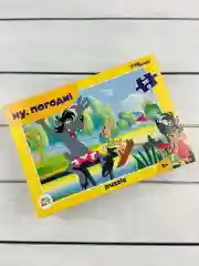 Пазл Мозаика Головоломка Ну погоди Волк Заяц Игра мульт