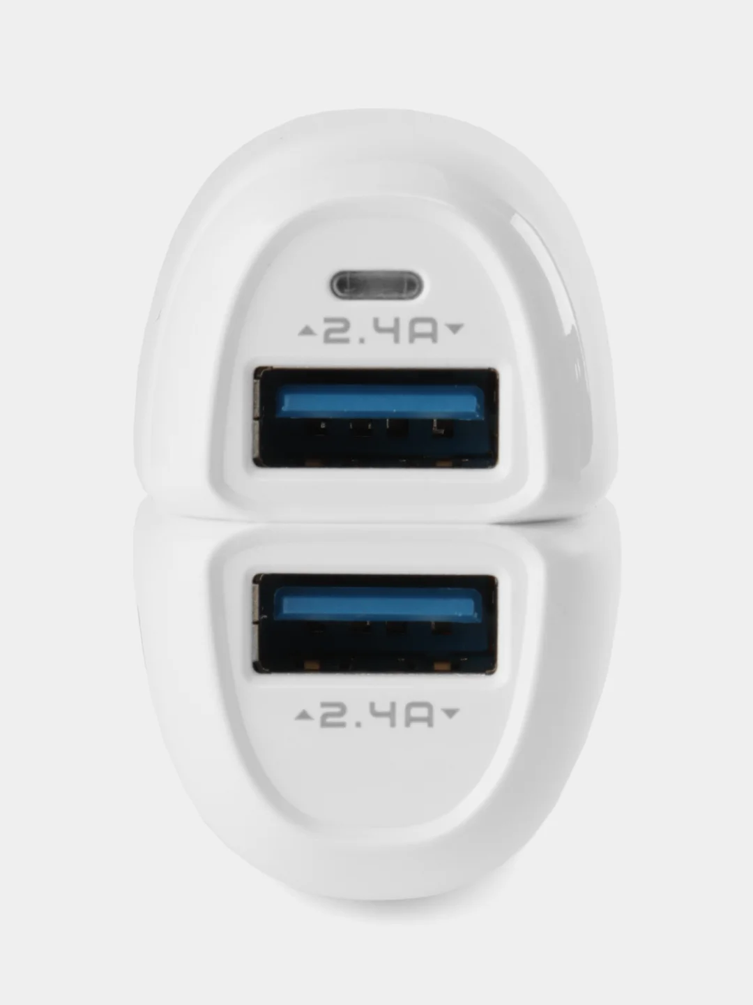 Белый зарядник Зарядка Зарядное устройство Тайп си СЗУ 2USB Charging 2.4A 2 входа блок питания
