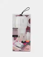 Белый зарядник Зарядка Зарядное устройство Тайп си СЗУ 2USB Charging 2.4A 2 входа блок питания