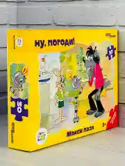 Фигурный макси паззл Ну погоди заяц волк 30 дет мультфильм