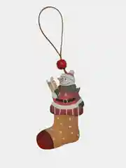 Новогодняя подвеска игрушка на ёлку