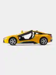 Желтый масштабная модель авто 1:36 BMW i8