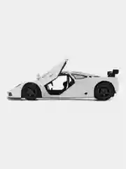 Белый масштабная модель авто 1:34 MCLAREN F1 GTR 1995