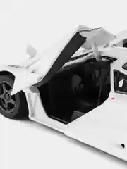 Белый масштабная модель авто 1:34 MCLAREN F1 GTR 1995
