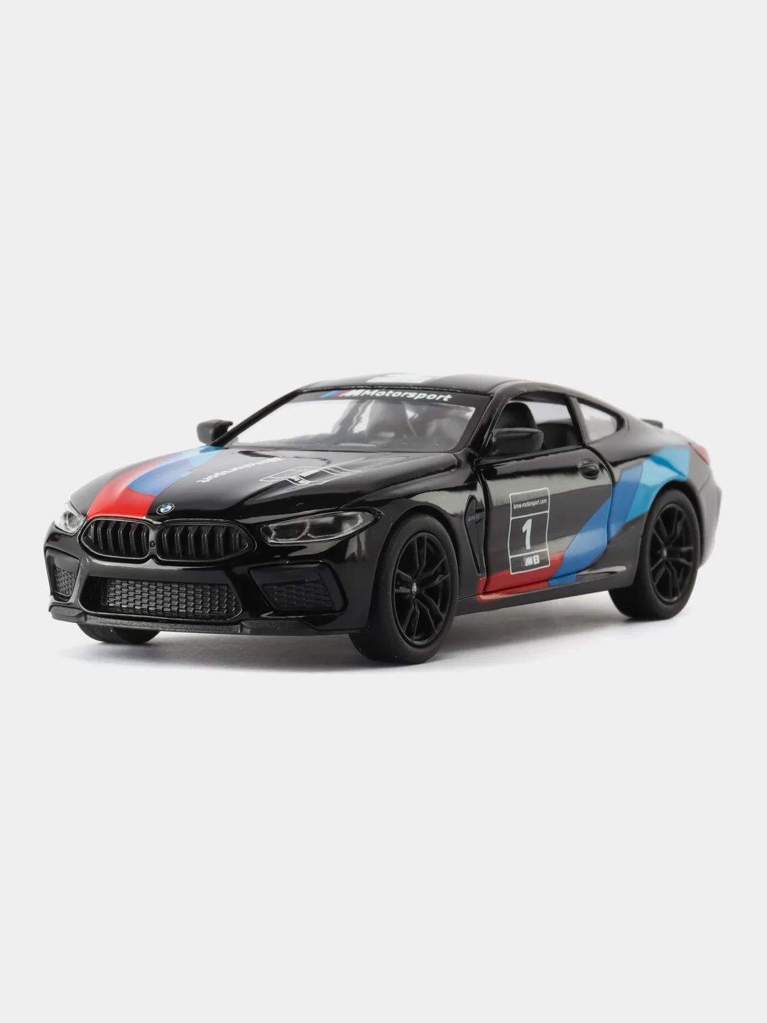 Черный масштабная модель авто 1:38 BMW M8 Coupe спорт