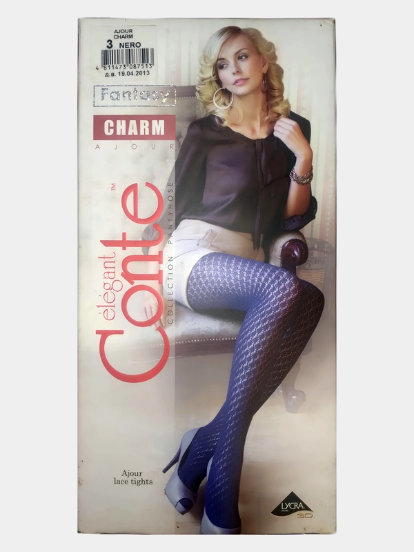 Фантазийные капроновые колготки Conte Fantasy