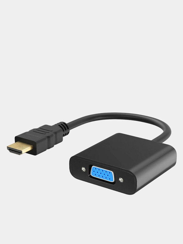 Переходник HDMI VGA адаптер кабель 20 см