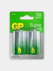 GP Batteries Батарейки алкалиновые Super Alkaline lr20 2 шт