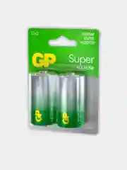 GP Batteries Батарейки алкалиновые Super Alkaline lr20 2 шт
