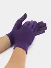 Фиолетовый перчатки хозяйственные нейлоновые