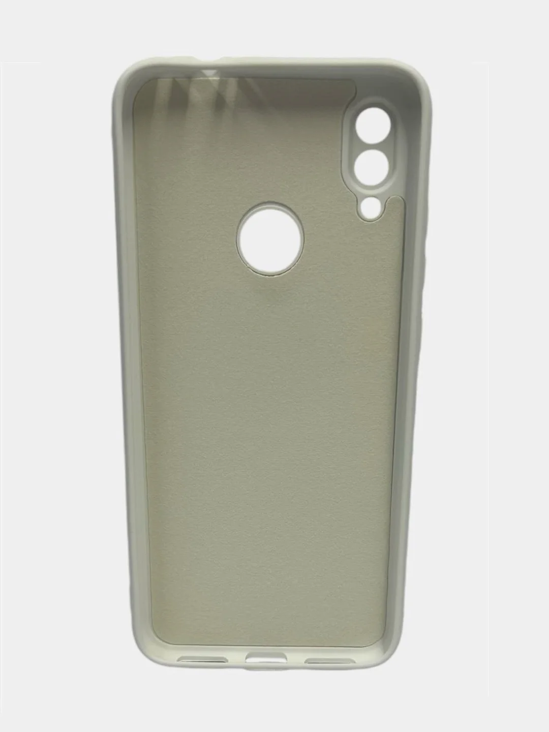 Белый чехол SILICONE COVER для Xiaomi Note 7