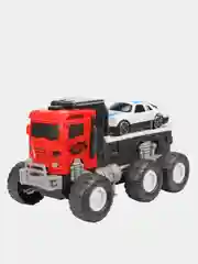 Игрушечный Автовоз, инерционный + 1 машинка