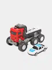 Игрушечный Автовоз, инерционный + 1 машинка