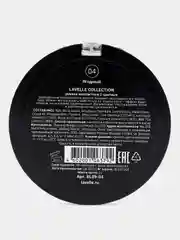 Тёмно-бордовый lavellecollection Румяна для лица, 2-цветные компактные, тон 04 ягодный