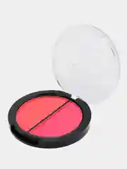 Тёмно-бордовый lavellecollection Румяна для лица, 2-цветные компактные, тон 04 ягодный