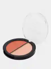 Кремовый lavellecollection Румяна для лица, 2-цветные компактные, тон 03 персик