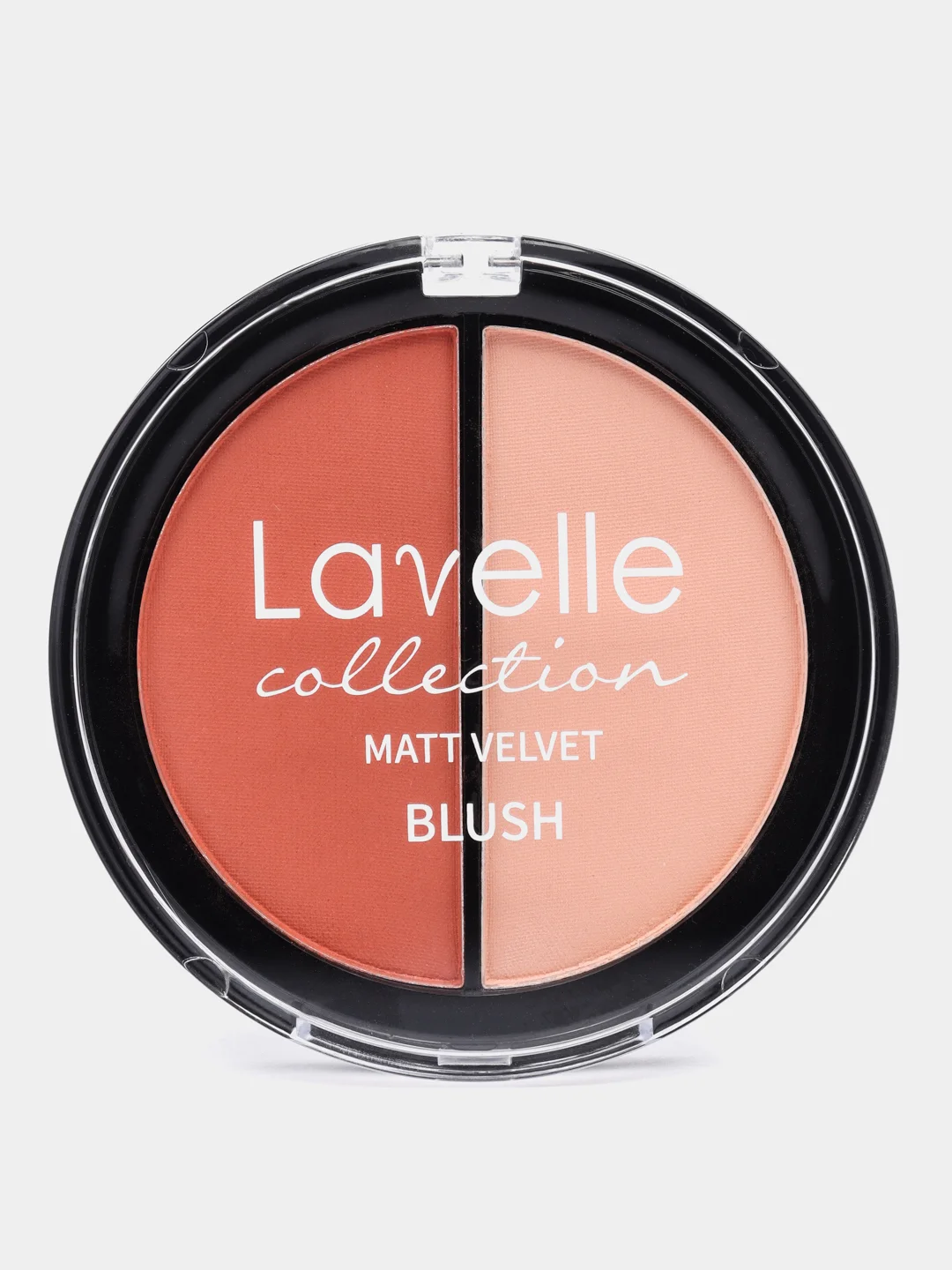 Кремовый lavellecollection Румяна для лица, 2-цветные компактные, тон 03 персик
