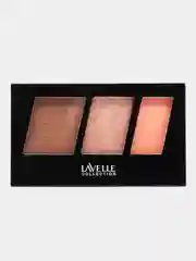 Разноцветный lavellecollection Палетка для контуринга Few steps скульптор, румяна, хайлайтер 02 peach