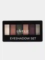 Зеленый lavellecollection Тени для век, палетка, матовые и блестящие, тон 04 золотисто-зеленый