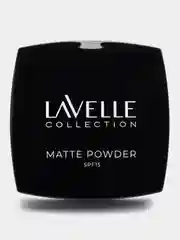 Бежевый lavellecollection Пудра для лица компактная матирующая SPF-15, тон 03 бежевый