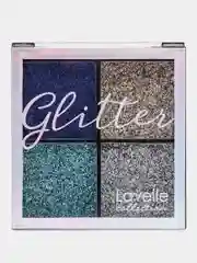 Синий lavellecollection Тени для век блестящие глиттер для глаз, тон 01 Королевская роскошь