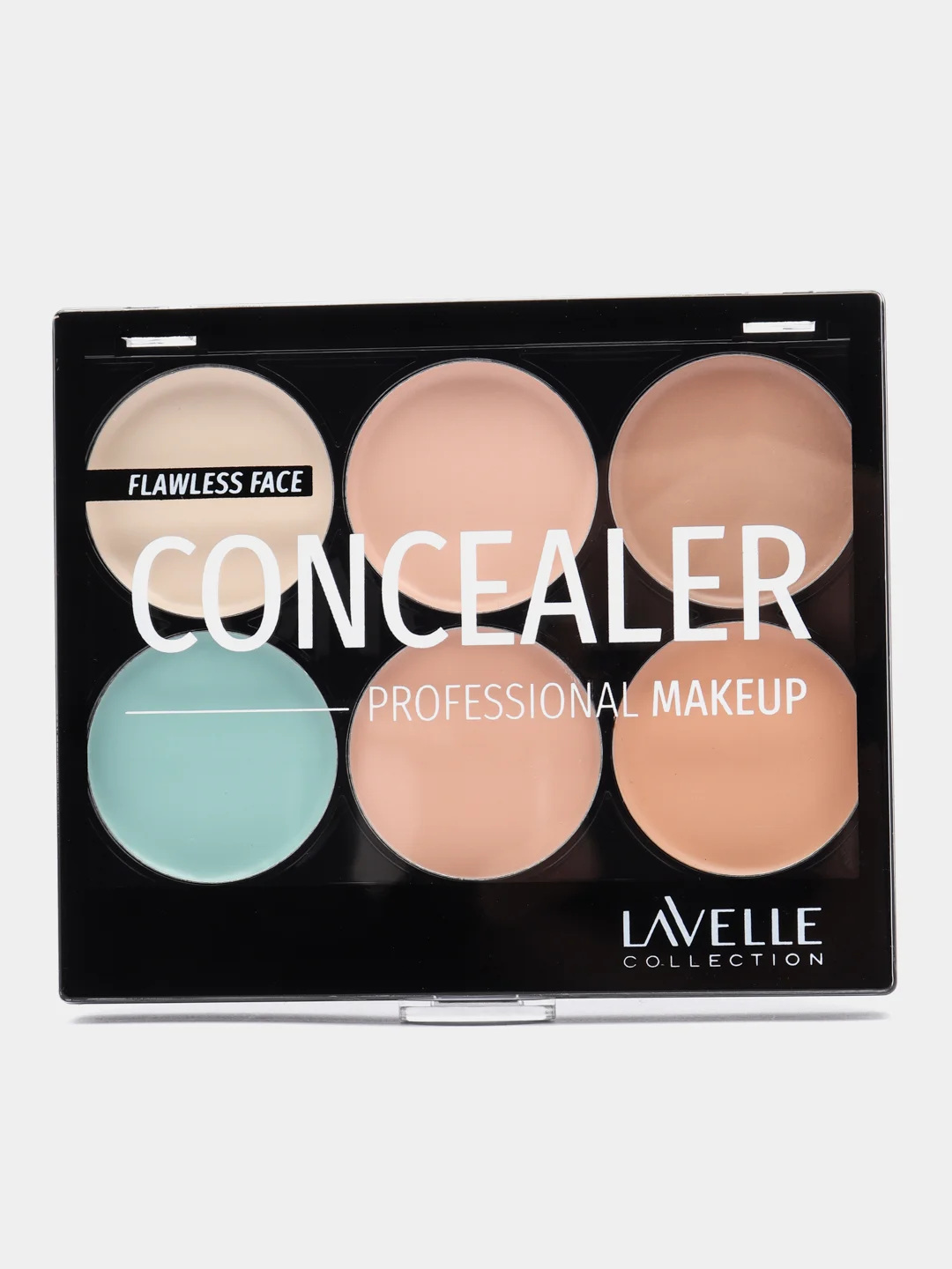 Зеленый lavellecollection Корректор для лица, набор консилеров, палетка Совершенное лицо, тон 01