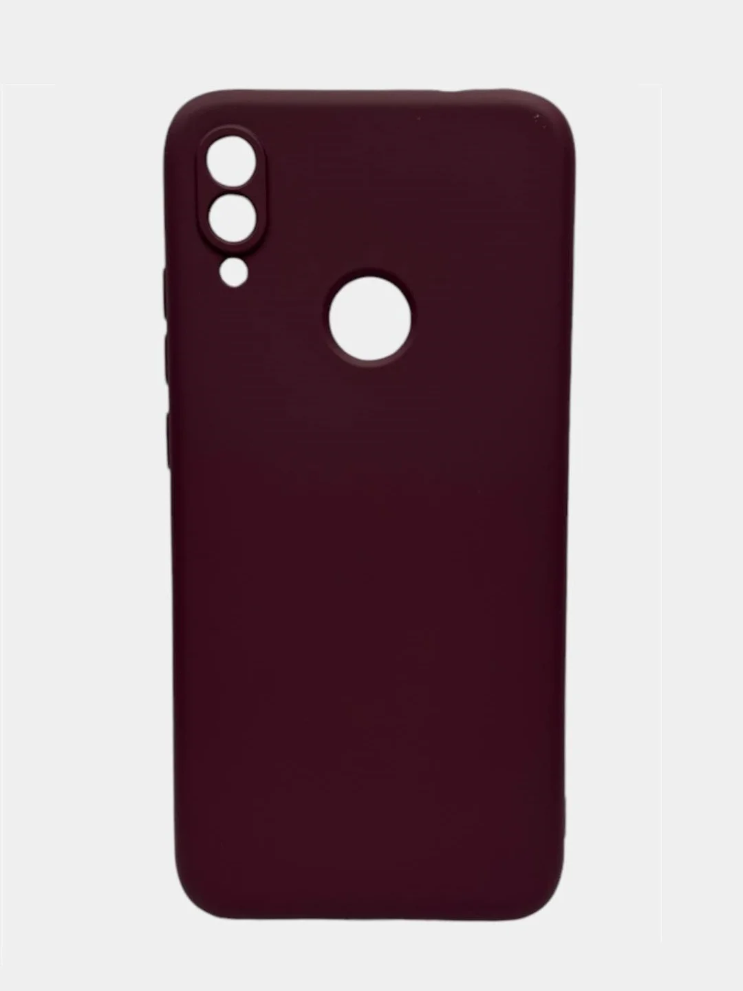 Тёмно-бордовый чехол SILICONE COVER для Xiaomi Note 7