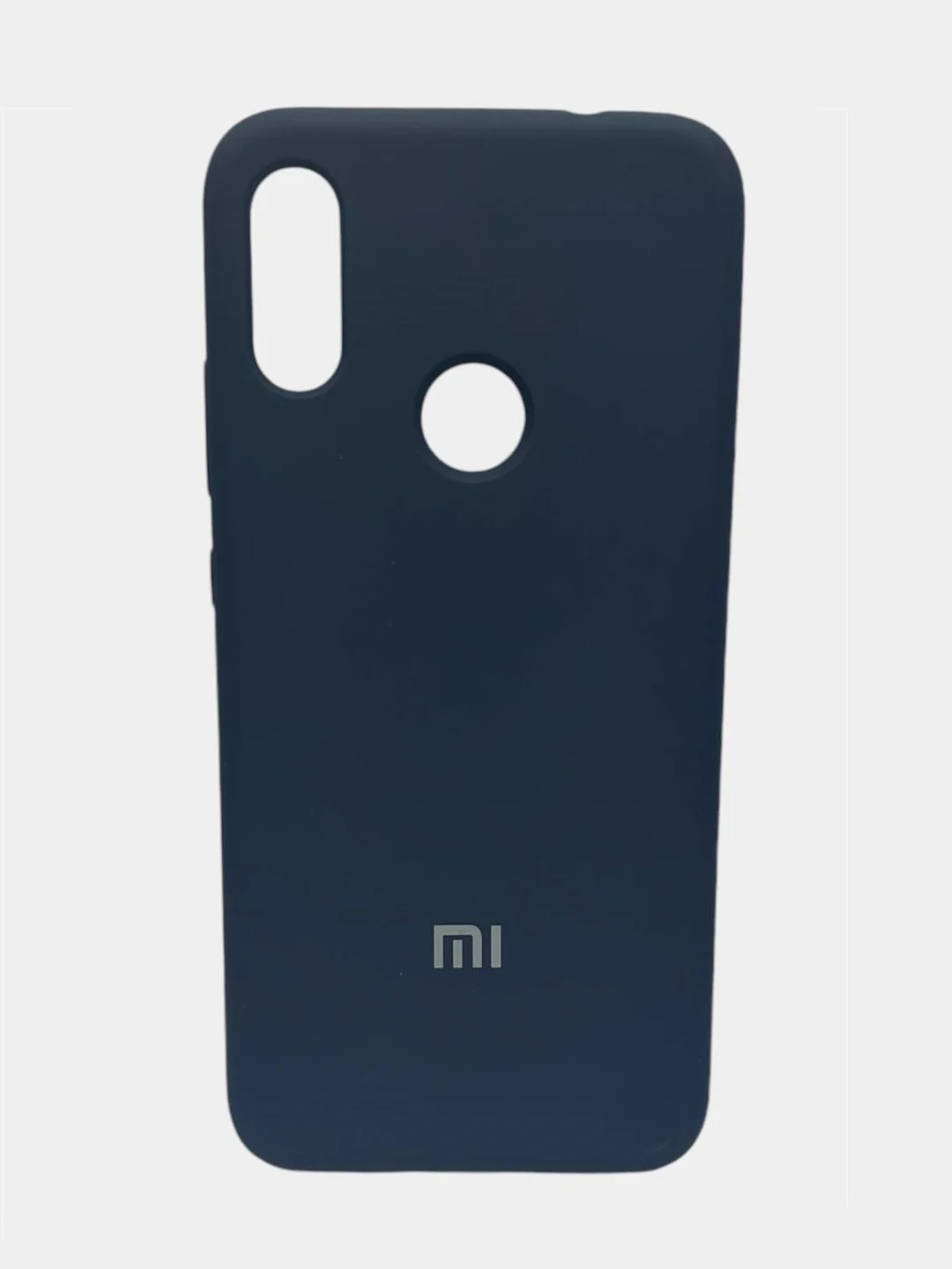 Синий меланж чехол SILICONE COVER для Xiaomi Note 7