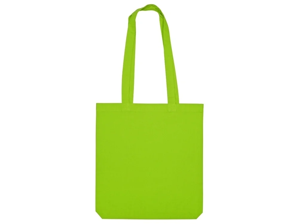 Салатовый сумка из плотного хлопка "Carryme 220"
