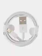 Белый кабель зарядный для айфон iPhone USB-Lightning, с поддержкой быстрой зарядки
