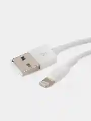 Белый кабель зарядный для айфон iPhone USB-Lightning, с поддержкой быстрой зарядки