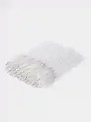 Белый щеточки для ресниц и бровей
