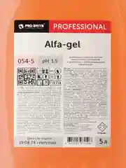 Усиленное средство против известковых отложений и ржавчины ALFA GEL 5 литров