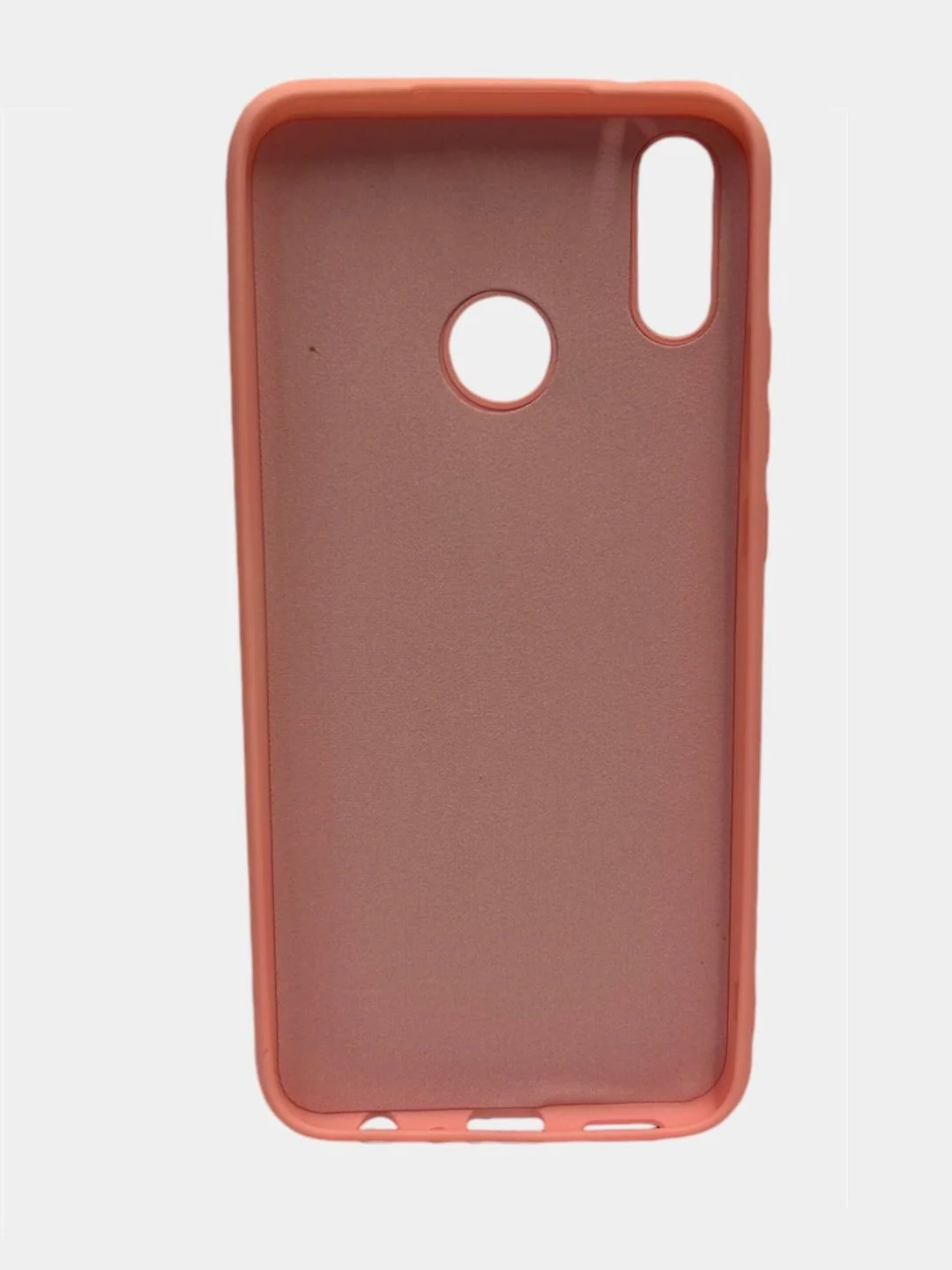 Бежевый защитный силиконовый чехол Silicone Cover HUAWEI Y9 2019