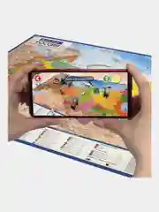Карта России политико-административная настенная, 1:8,5М, интерактивная, Brauberg, 112396