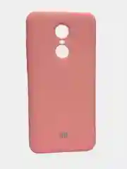 Розовый чехол SILICONE COVER для Xiaomi Note 5